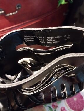 Brash, Womans Back Zip Front Tie Wedge Heel Open Toe Sandals